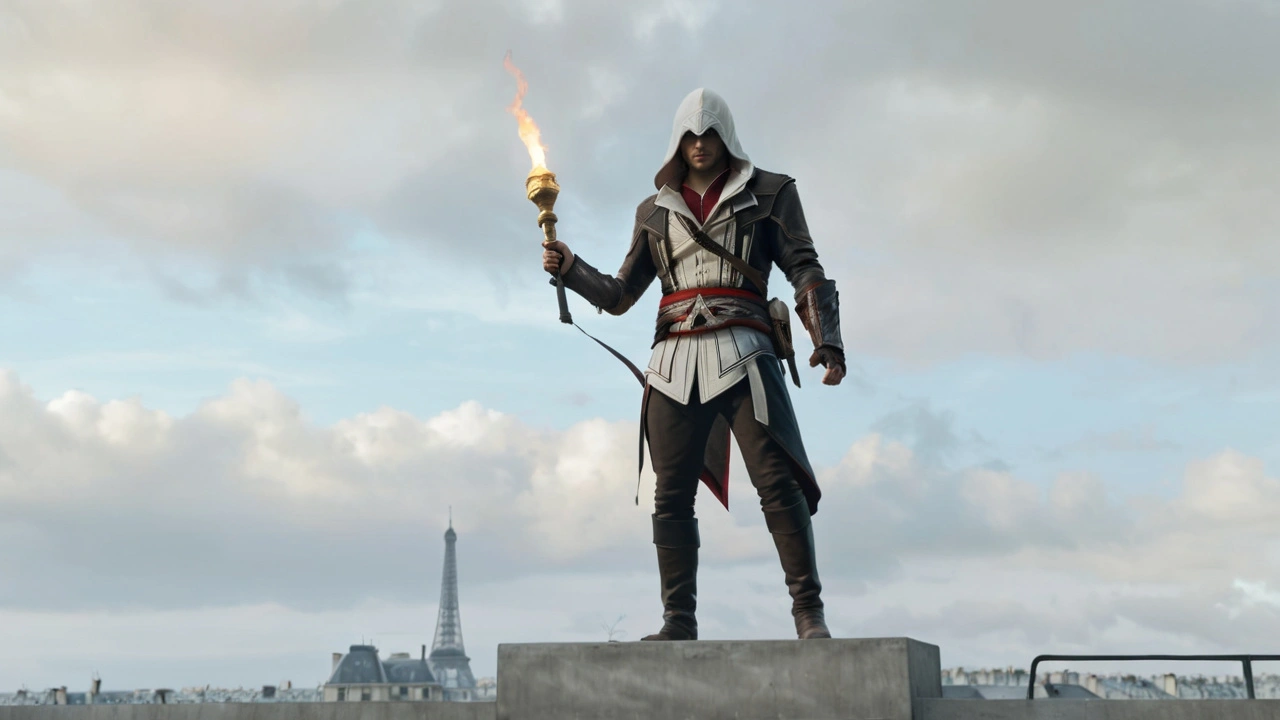 Assassin's Creed na Cerimônia de Abertura das Olimpíadas de Paris 2024: Cultura Francesa em Destaque