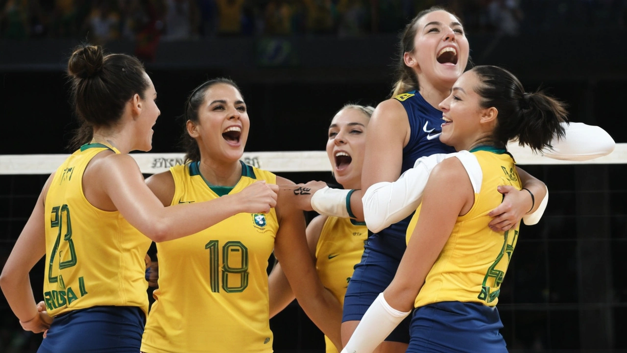 Brasil Vence Japão no Vôlei Feminino e Garante Vaga Adiantada nas Quartas de Final